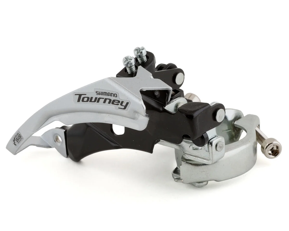 Shimano Tourney FD-TY601-L3 Front Derailleur (3 x 6/7/8 Speed) (34.9mm) (Top Swing) (Dual Pull) (48T Max)